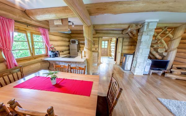 Bear'S Log Villa Seliste Dreznicko Dış mekan fotoğraf